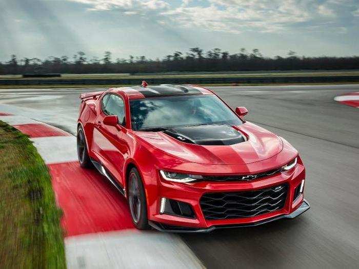 ... or shoot the moon with the 650-horsepower Camaro ZL1, whose output is in Corvette Z06 territory.