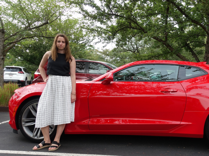 Former BI Transportation reporter Danielle Muoio checked out the turbo Camaro in 2017.