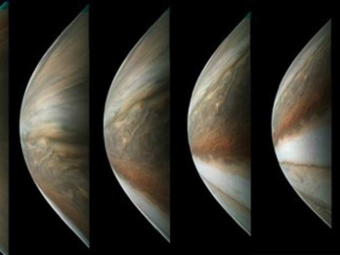 The maneuver takes a couple of hours, and scientists are mainly interested in gathering magnetic, radio, radiation, and gravitational readings. But NASA added a camera to capture Jupiter in a sequence of images.