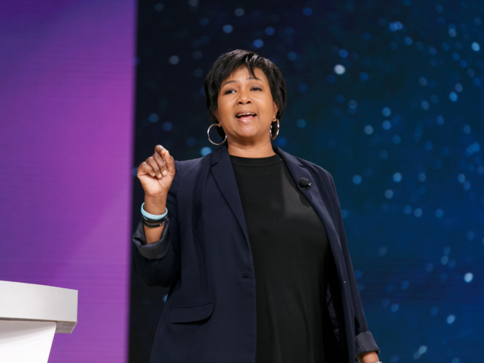 The final keynote was a spectacular talk by chemist, doctor and astronaut Dr. Mae Jemison.