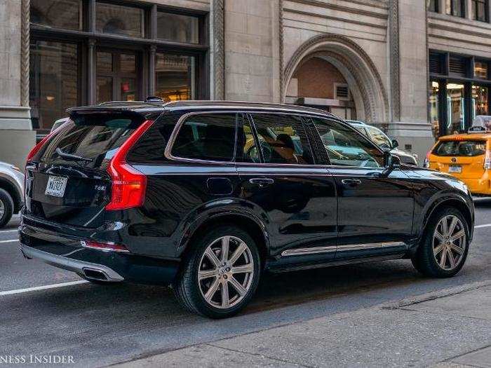 The XC90 is also a capable people and cargo hauler. The XC90 can seat up seven passengers and boasts up to 85.7 cubic feet of cargo room with the rear seats folded.