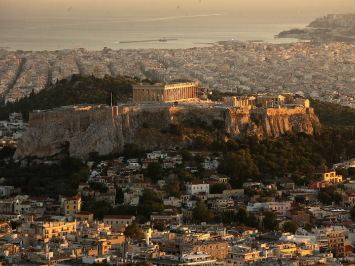 Here, they can tour the Grecian capital