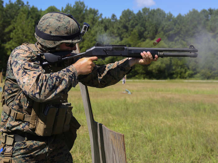 5. M1014 joint service combat shotgun