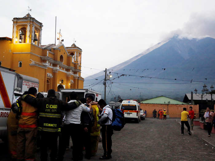 While the eruption officially ended late Sunday night, Guatemala