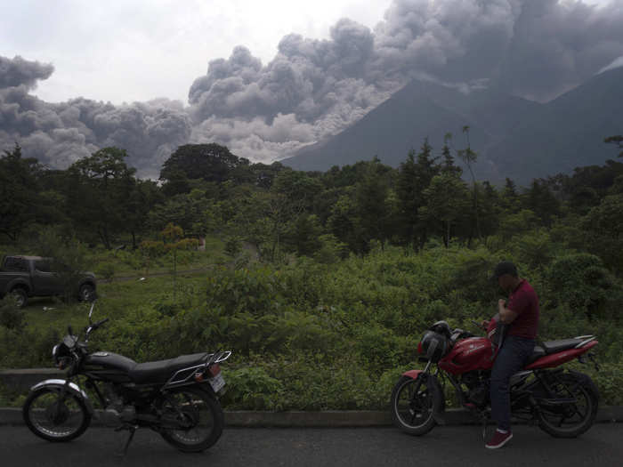 Pyroclastic flows, which are mixtures of gases and other volcanic matter, quickly destroyed villages and buried victims. The flows can reach speeds of over 400 miles-per-hour, making escape all but impossible.