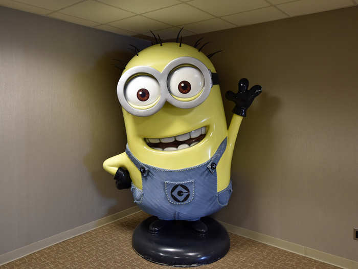 This giant Minion of "Despicable Me" fame needs a home ...