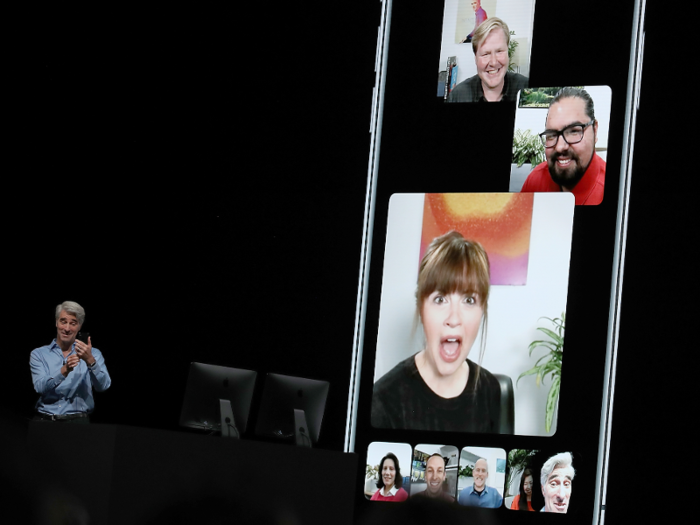 FaceTime will support group chats with up to 32 participants.