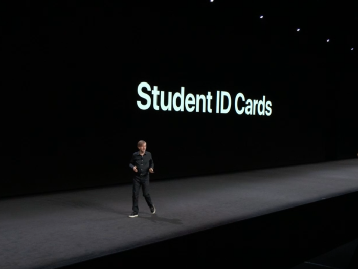 You can add your student ID card to your Apple Wallet, to unlock dorm doors or anything else you