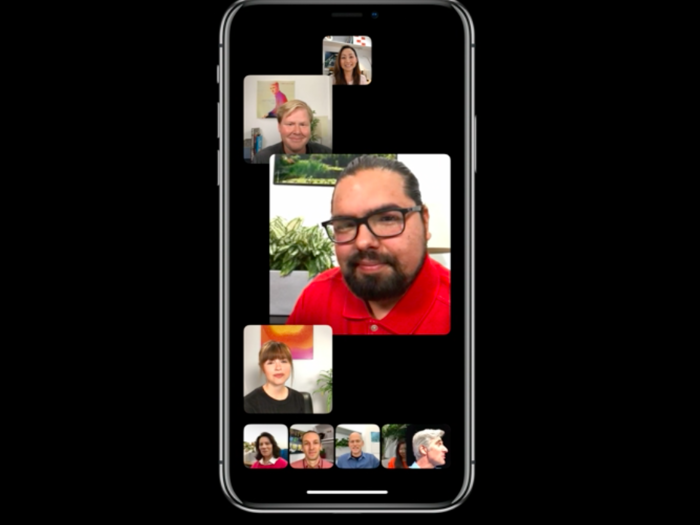 11. Apple dialed FaceTime up to 11 with Group FaceTime, which supports up to 32 simultaneous participants. FaceTime is now integrated with Messages so you can go right from a group chat to a group FaceTime, and members can drop in and out at any time.