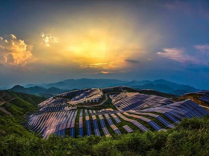 "The rest of the world combined has more solar capacity than China, but not by much," he said. "And it seems that it