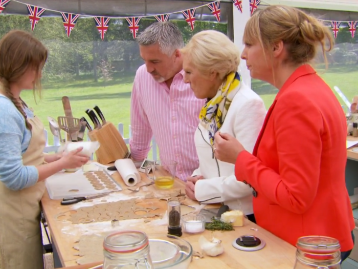 "The Great British Baking Show" — BBC, four seasons available on Netflix