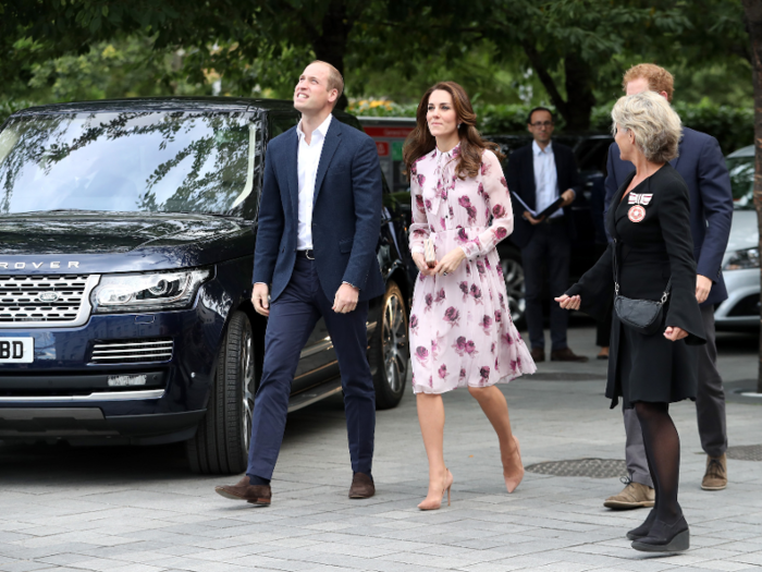 In 2017, the year Kate Spade was purchased by Coach for $2.4 billion, Kate Middleton was spotted wearing a floral Kate Spade dress.