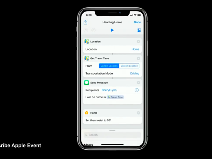 3. Customize your life with Siri Shortcuts.