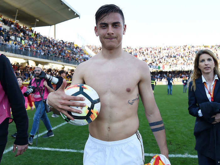 9: Paulo Dybala, Juventus forward — €164.2 million ($192.3 million).