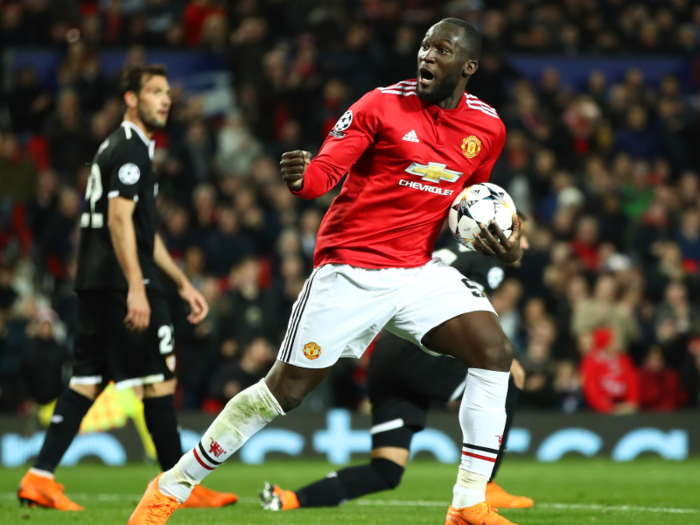 10: Romelu Lukaku, Manchester United striker — €163.4 million ($191.4 million).