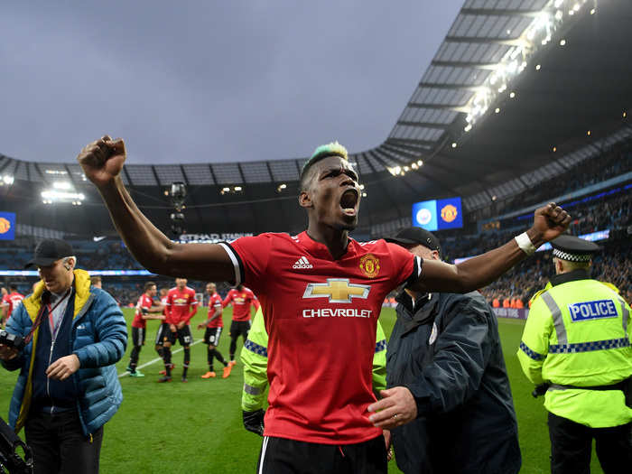 14: Paul Pogba, Manchester United midfielder — €144.9 million ($169.7 million).