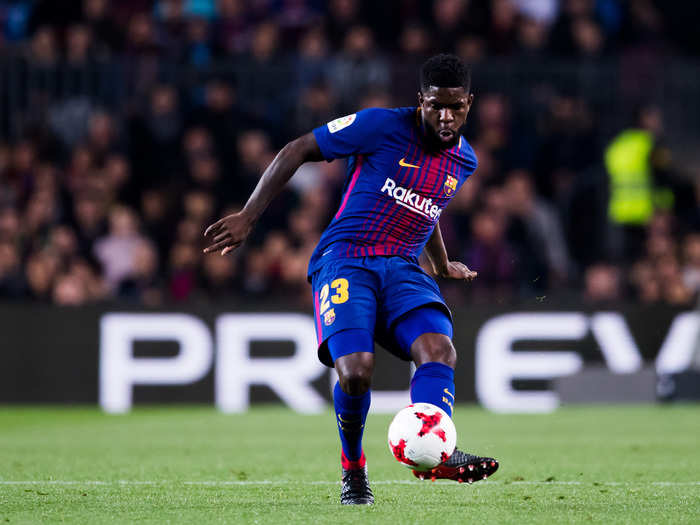 19: Samuel Umtiti, FC Barcelona defender — €111.5 million ($130.6 million).