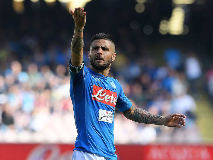 23: Lorenzo Insigne, Napoli attacker — €104.2 million ($122 million).