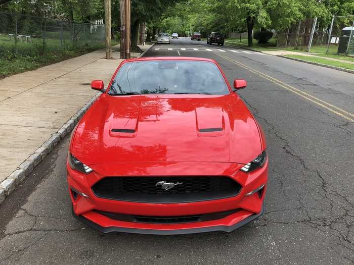 The EcoBoost Mustang combines all the expected Mustang elements into a whole that isn