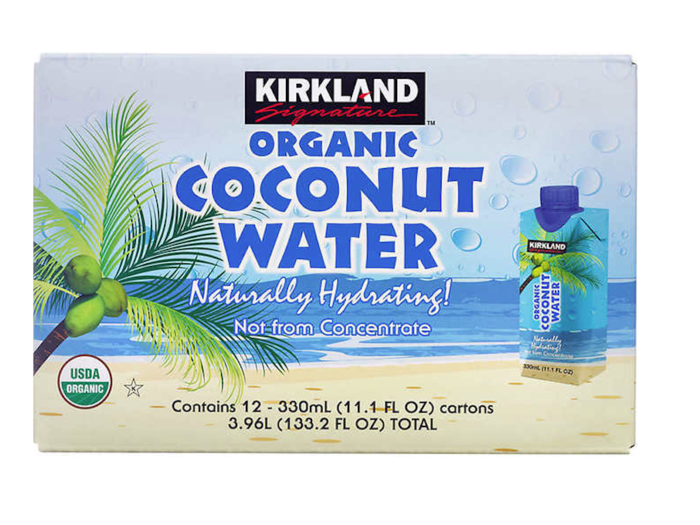 4. Coconut water