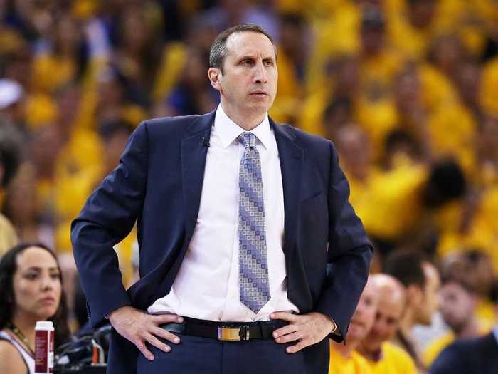 David Blatt was the Cavaliers head coach. It was his first year in the NBA.