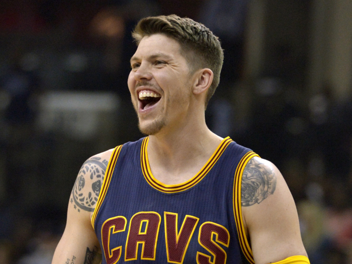 NBA veteran Mike Miller, another LeBron favorite from the Miami Heat, got 28 minutes of court-time with the Cavs in the Finals.