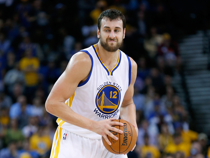 Andrew Bogut played opposite Mozgov for the Warriors. Bogut