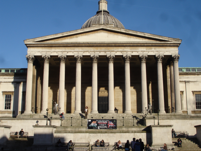 10. University College London, UK — 92.9