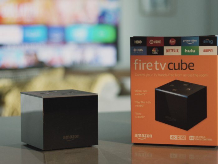 The Fire TV Cube will cost $120 and is available for preorder starting Thursday.