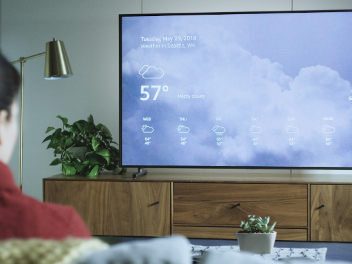 The Fire TV Cube can also handle standard Amazon Echo tasks. You can ask Alexa to show you the upcoming weather forecast, and it will display on your TV screen ...