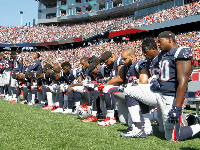 At the time, the NFL seemed content with going to war with Trump. After the increased criticism, player protests increased and became commonplace around the NFL.