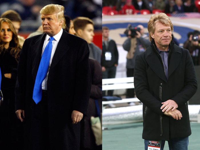 In 2014, Trump had second-thoughts about owning an NFL franchise and competed with the Pegula family and Jon Bon Jovi to purchase the Buffalo Bills.