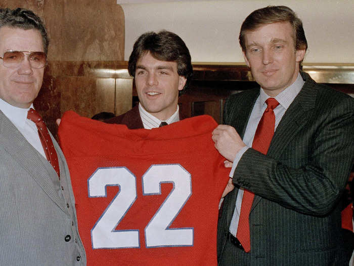 It was estimated at the time that Trump paid $8-9 million for the team, or about $20-22 million in today