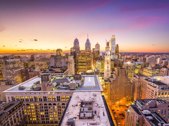 10. Philadelphia, Pennsylvania