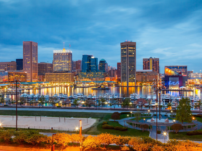 14. Baltimore, Maryland