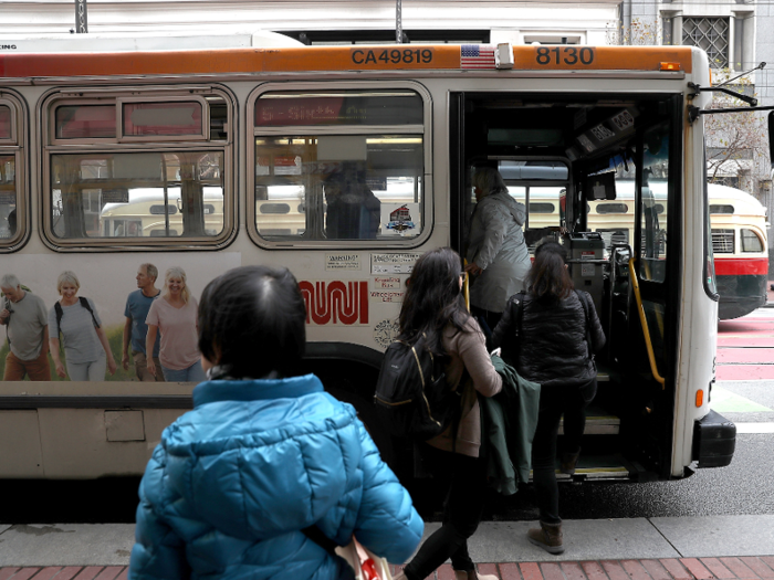 7. San Francisco residents have much better public transportation.