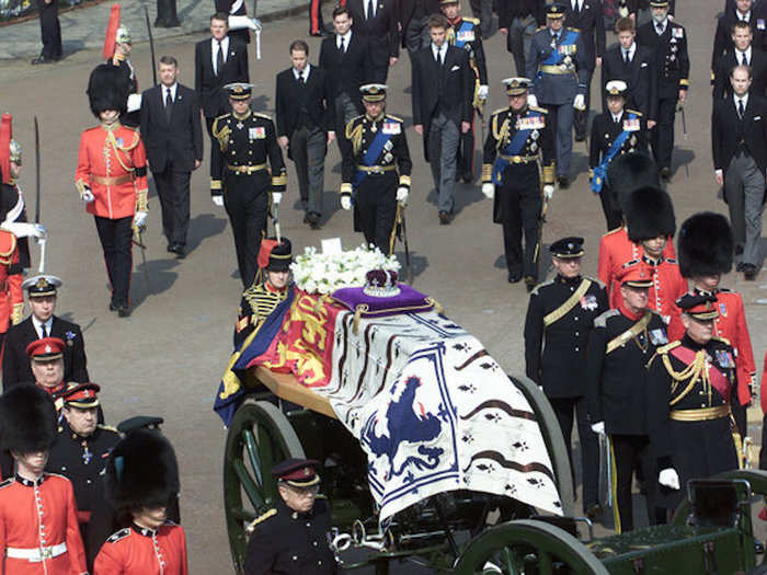 2002: A year of glorious highs and sad lows — The Queen celebrated her Golden Jubilee, it was also the year the Queen Mother passed away.