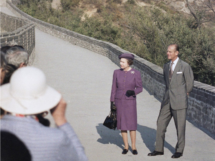 1986: The couple paid a state visit to China, making the Queen the first British monarch to ever do so.