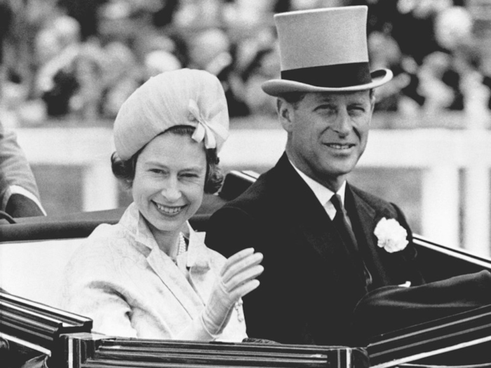 1962: The Royals have been a regular fixture at Ascot, one of the biggest events in Britain