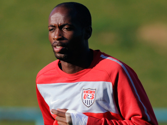 DaMarcus Beasley was a winger for Rangers F.C. He came on in the 80th minute of the Algeria match. He had previously been a key part of the 2002 and 2006 U.S. World Cup teams.