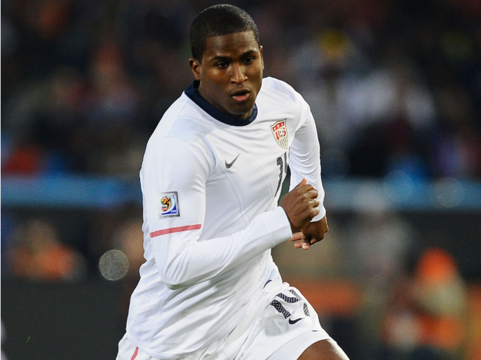 Edson Buddle was a forward for the L.A. Galaxy. He came on for Maurice Edu in the Algeria match.