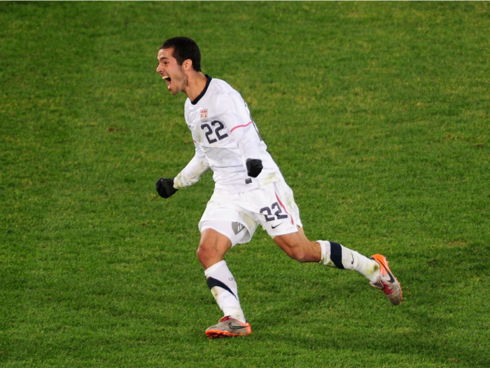 Benny Feilhaber was a midfielder for AGF Aurhaus in Denmark. He came on for Gomez in the second half of the Algeria match.