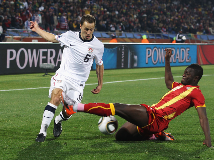 Steve Cherundolo was a defender for Hannover 96 in the Bundesliga, and a stalwart at right back for the U.S.