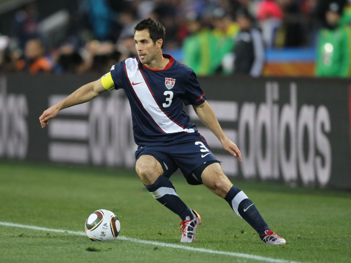 Carlos Bocanegra was a defender for Rennes in Ligue 1, as well as the captain of the 2010 World Cup squad.