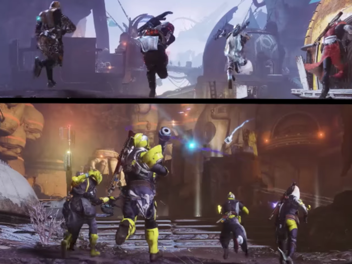 Gambit is actually a mix of player-versus-everyone (PvE) and player-versus-player (PvP) activities.