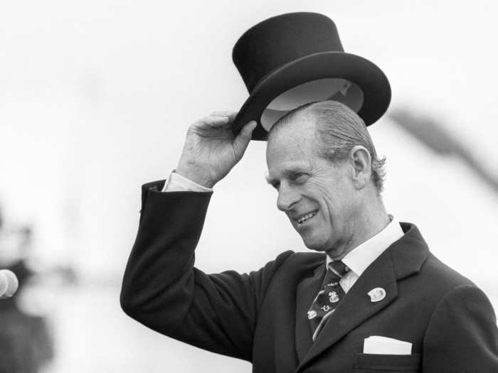 Hats off to the Duke of Edinburgh...