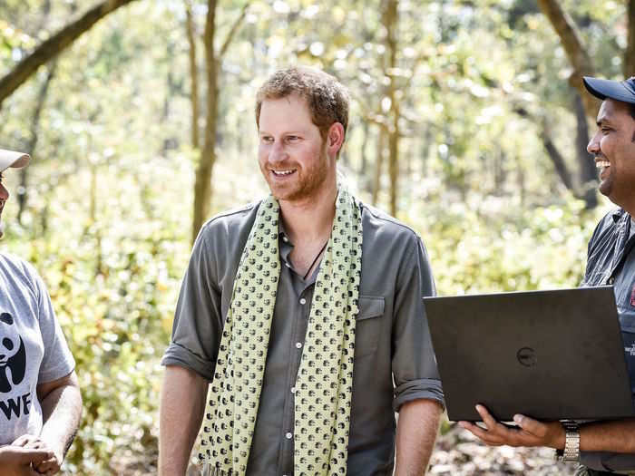 He became the UK president of the World Wide Fund for Nature (WWF) in 1961, and international president from 1981 to 1996, when he retired. His grandsons Prince Harry and Prince William have also been involved with the organisation.