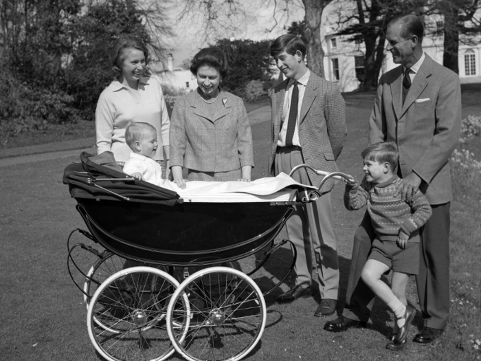 He and the Queen waited until 1960 to have their third child, Prince Andrew. Their fourth and final child, Prince Edward, was born in 1964.