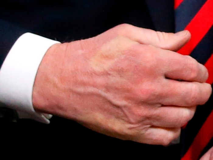 That handshake was so intense that Macron