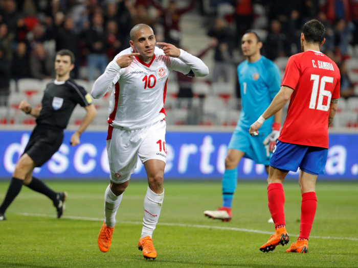 Tunisia — Wahbi Khazri